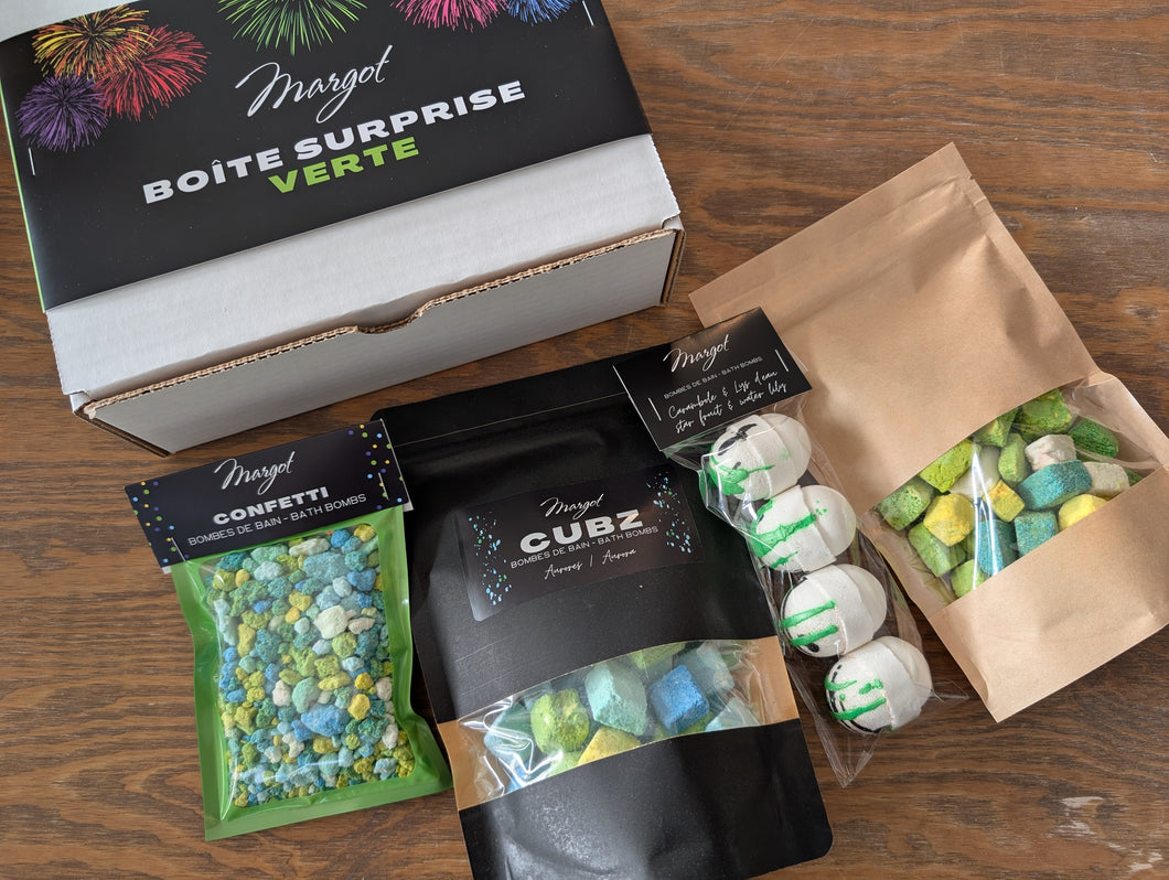 Boîte surprise - VERTE