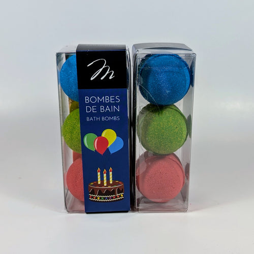 Bonne fête bleu (boîte de 3)