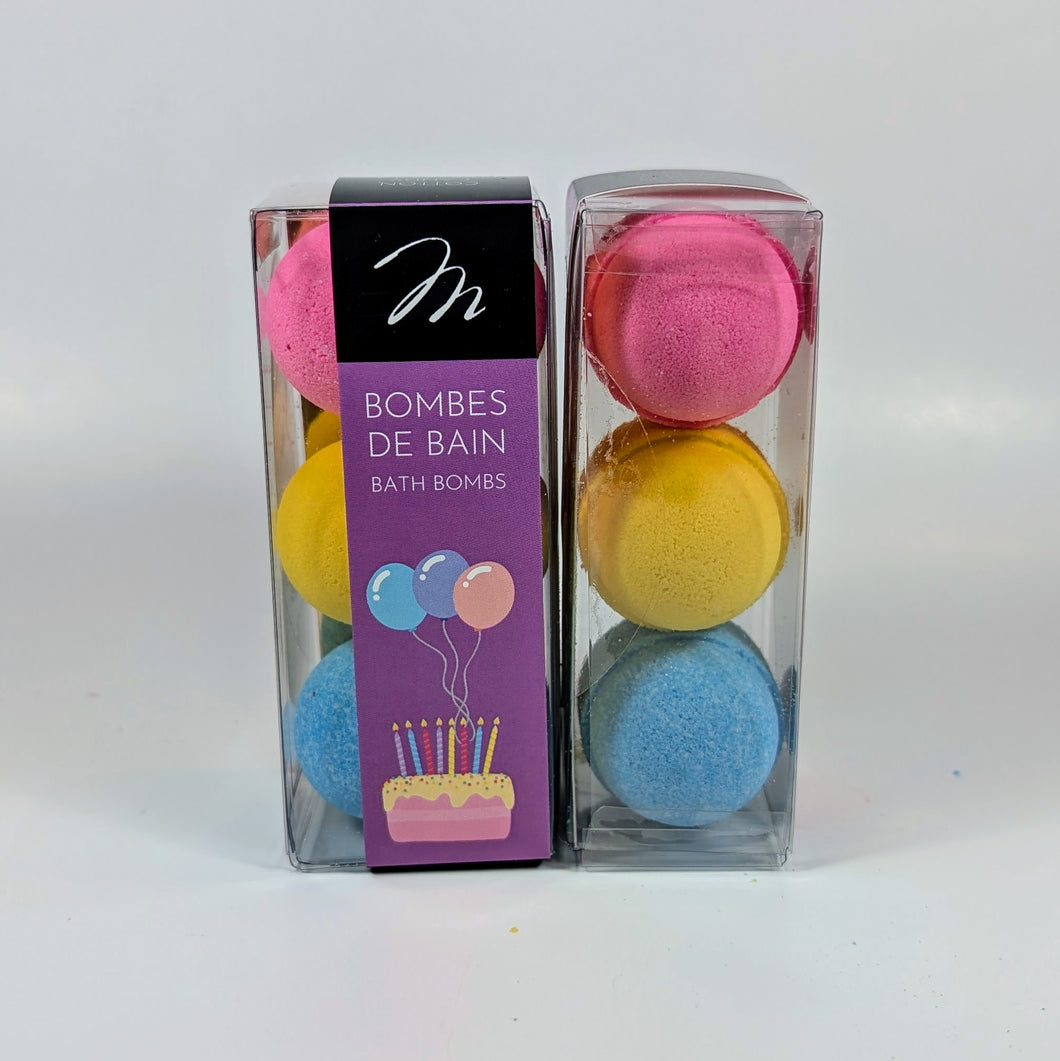 Bonne fête violet (boîte de 3)