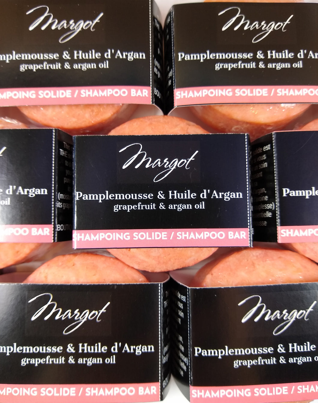 Shampoing solide - Pamplemousse & Argan / Grapefruit & Argan oil